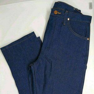 New Men's Wrangler Rigid Original Fit Cowboy Cut Jeans Size 33 x 36 13MWZ NWOT